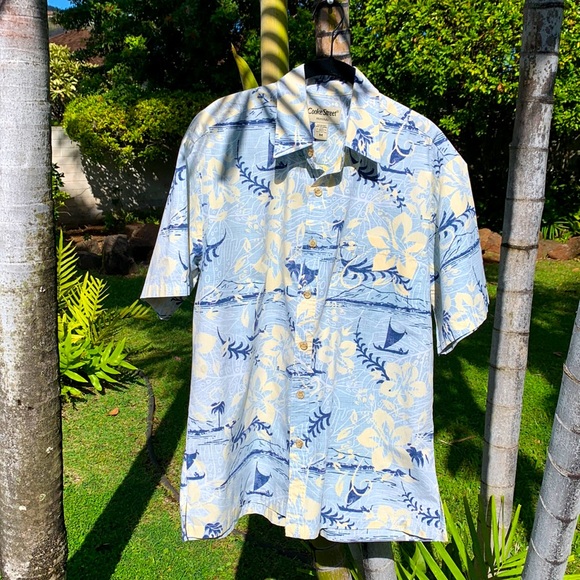 Cooke Street Honolulu Authentic Hawaiian Aloha Shirt - Medium - Picture 5 of 12